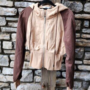 LIT Streetwear Crop Hoodie Sweatshirt NWT